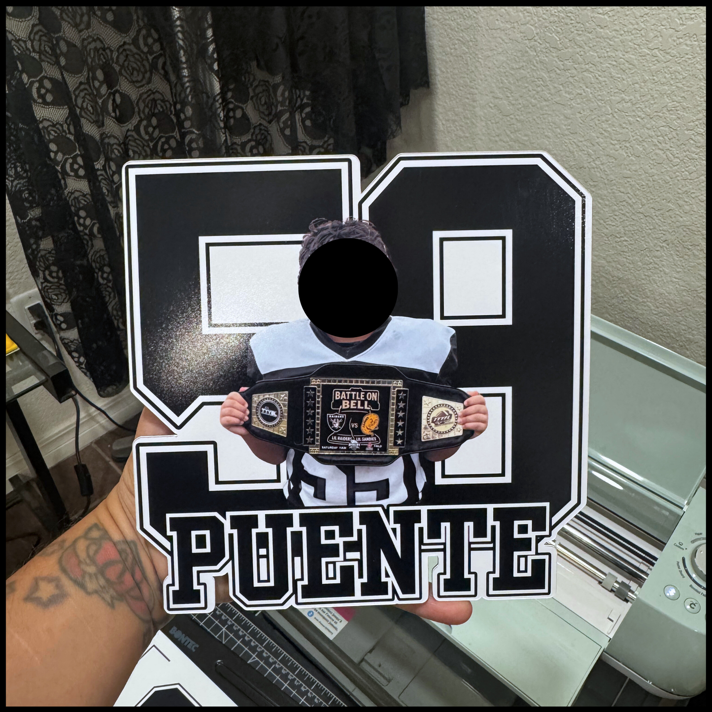 Number Cutout Magnet